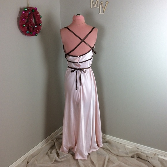 VTG VALENTINO STUNNING LOUNGE SET CHOCO &BUBBLEGUM - Picture 3 of 7